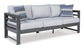 Amora Outdoor Sofa, Loveseat and 2 Lounge Chairs with Coffee Table and End Table at Towne & Country Furniture (AL) furniture, home furniture, home decor, sofa, bedding