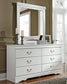 Anarasia Dresser and Mirror at Towne & Country Furniture (AL) furniture, home furniture, home decor, sofa, bedding
