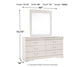Anarasia Twin Sleigh Bed with Mirrored Dresser at Towne & Country Furniture (AL) furniture, home furniture, home decor, sofa, bedding