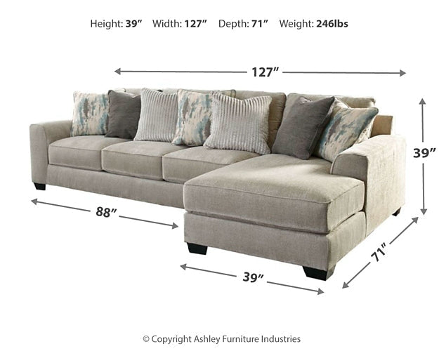 Ardsley 2-Piece Sectional with Chaise at Towne & Country Furniture (AL) furniture, home furniture, home decor, sofa, bedding