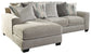 Ardsley 2-Piece Sectional with Ottoman at Towne & Country Furniture (AL) furniture, home furniture, home decor, sofa, bedding