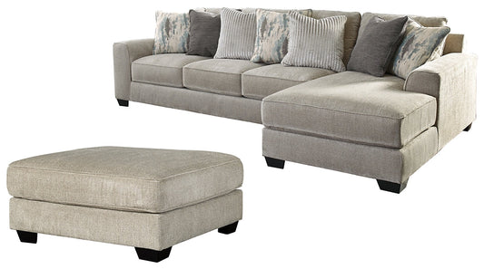 Ardsley 2-Piece Sectional with Ottoman at Towne & Country Furniture (AL) furniture, home furniture, home decor, sofa, bedding