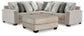Ardsley 3-Piece Sectional with Ottoman at Towne & Country Furniture (AL) furniture, home furniture, home decor, sofa, bedding