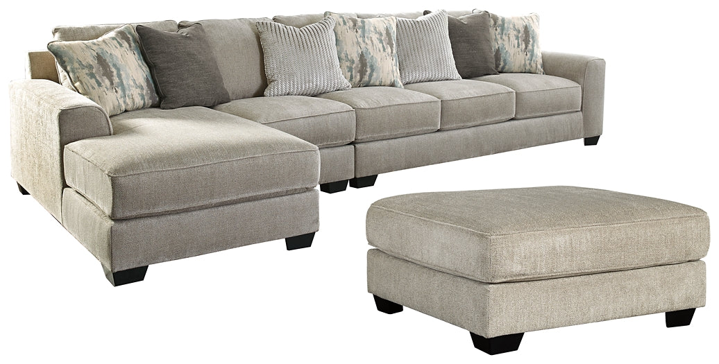 Ardsley 3-Piece Sectional with Ottoman at Towne & Country Furniture (AL) furniture, home furniture, home decor, sofa, bedding