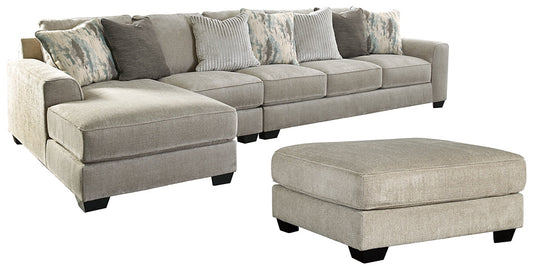 Ardsley 3-Piece Sectional with Ottoman at Towne & Country Furniture (AL) furniture, home furniture, home decor, sofa, bedding