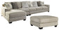Ardsley 3-Piece Sectional with Ottoman at Towne & Country Furniture (AL) furniture, home furniture, home decor, sofa, bedding