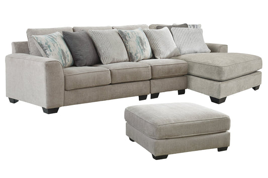 Ardsley 3-Piece Sectional with Ottoman at Towne & Country Furniture (AL) furniture, home furniture, home decor, sofa, bedding