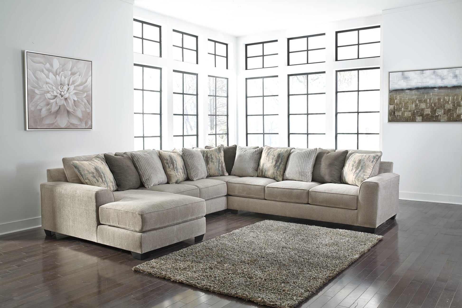 Ardsley 4-Piece Sectional with Chaise at Towne & Country Furniture (AL) furniture, home furniture, home decor, sofa, bedding