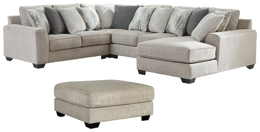 Ardsley 4-Piece Sectional with Ottoman at Towne & Country Furniture (AL) furniture, home furniture, home decor, sofa, bedding