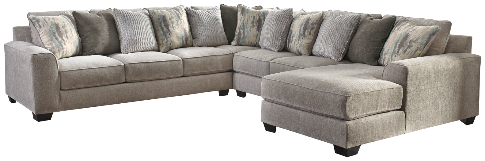 Ardsley 4-Piece Sectional with Ottoman at Towne & Country Furniture (AL) furniture, home furniture, home decor, sofa, bedding