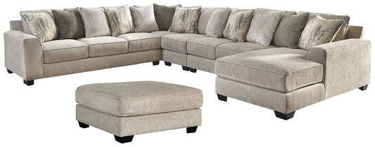 Ardsley 5-Piece Sectional with Ottoman at Towne & Country Furniture (AL) furniture, home furniture, home decor, sofa, bedding