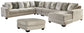 Ardsley 5-Piece Sectional with Ottoman at Towne & Country Furniture (AL) furniture, home furniture, home decor, sofa, bedding