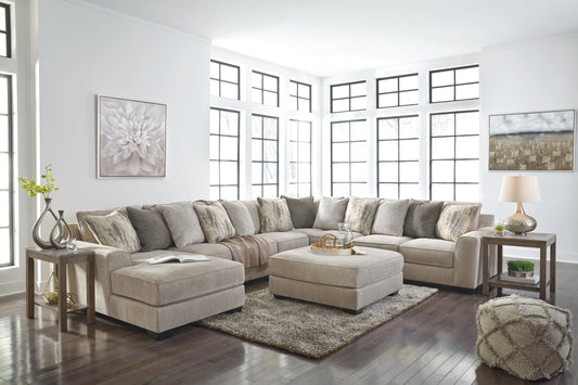 Ardsley 5-Piece Sectional with Ottoman at Towne & Country Furniture (AL) furniture, home furniture, home decor, sofa, bedding