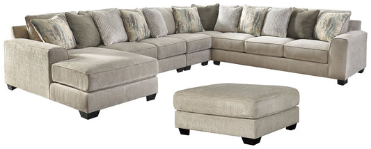 Ardsley 5-Piece Sectional with Ottoman at Towne & Country Furniture (AL) furniture, home furniture, home decor, sofa, bedding