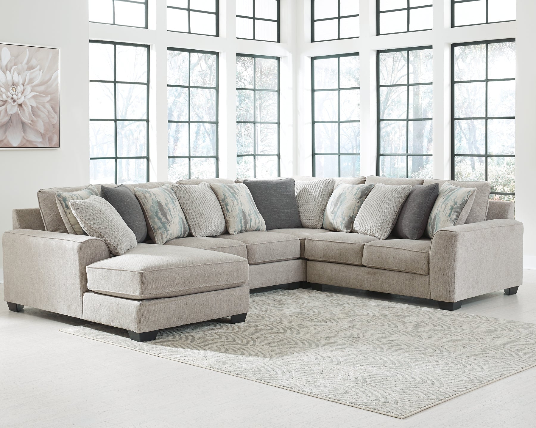 Ardsley 5-Piece Sectional with Ottoman at Towne & Country Furniture (AL) furniture, home furniture, home decor, sofa, bedding