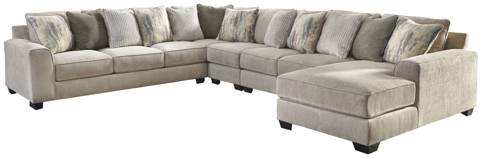 Ardsley 5-Piece Sectional with Ottoman at Towne & Country Furniture (AL) furniture, home furniture, home decor, sofa, bedding