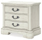 Arlendyne California King Upholstered Bed with Mirrored Dresser, Chest and 2 Nightstands at Towne & Country Furniture (AL) furniture, home furniture, home decor, sofa, bedding