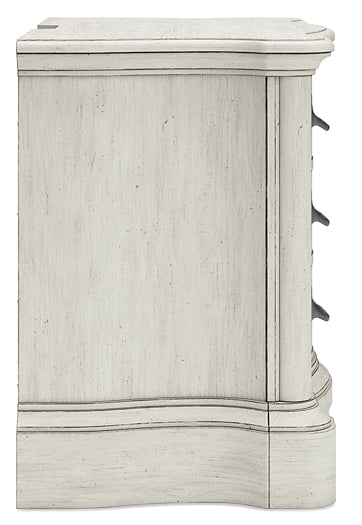 Arlendyne California King Upholstered Bed with Mirrored Dresser, Chest and 2 Nightstands at Towne & Country Furniture (AL) furniture, home furniture, home decor, sofa, bedding