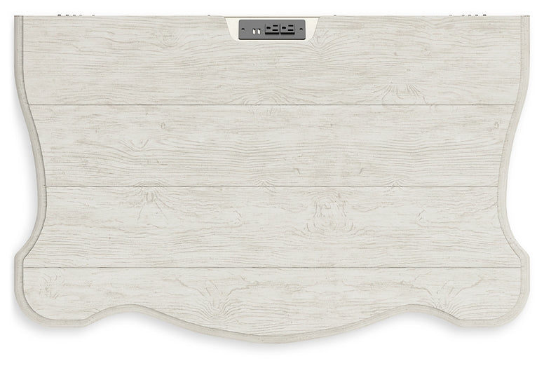 Arlendyne California King Upholstered Bed with Mirrored Dresser, Chest and 2 Nightstands at Towne & Country Furniture (AL) furniture, home furniture, home decor, sofa, bedding