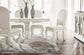 Arlendyne Dining Table and 4 Chairs at Towne & Country Furniture (AL) furniture, home furniture, home decor, sofa, bedding