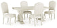 Arlendyne Dining Table and 4 Chairs at Towne & Country Furniture (AL) furniture, home furniture, home decor, sofa, bedding