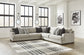 Artsie 3-Piece Sectional with Ottoman at Towne & Country Furniture (AL) furniture, home furniture, home decor, sofa, bedding