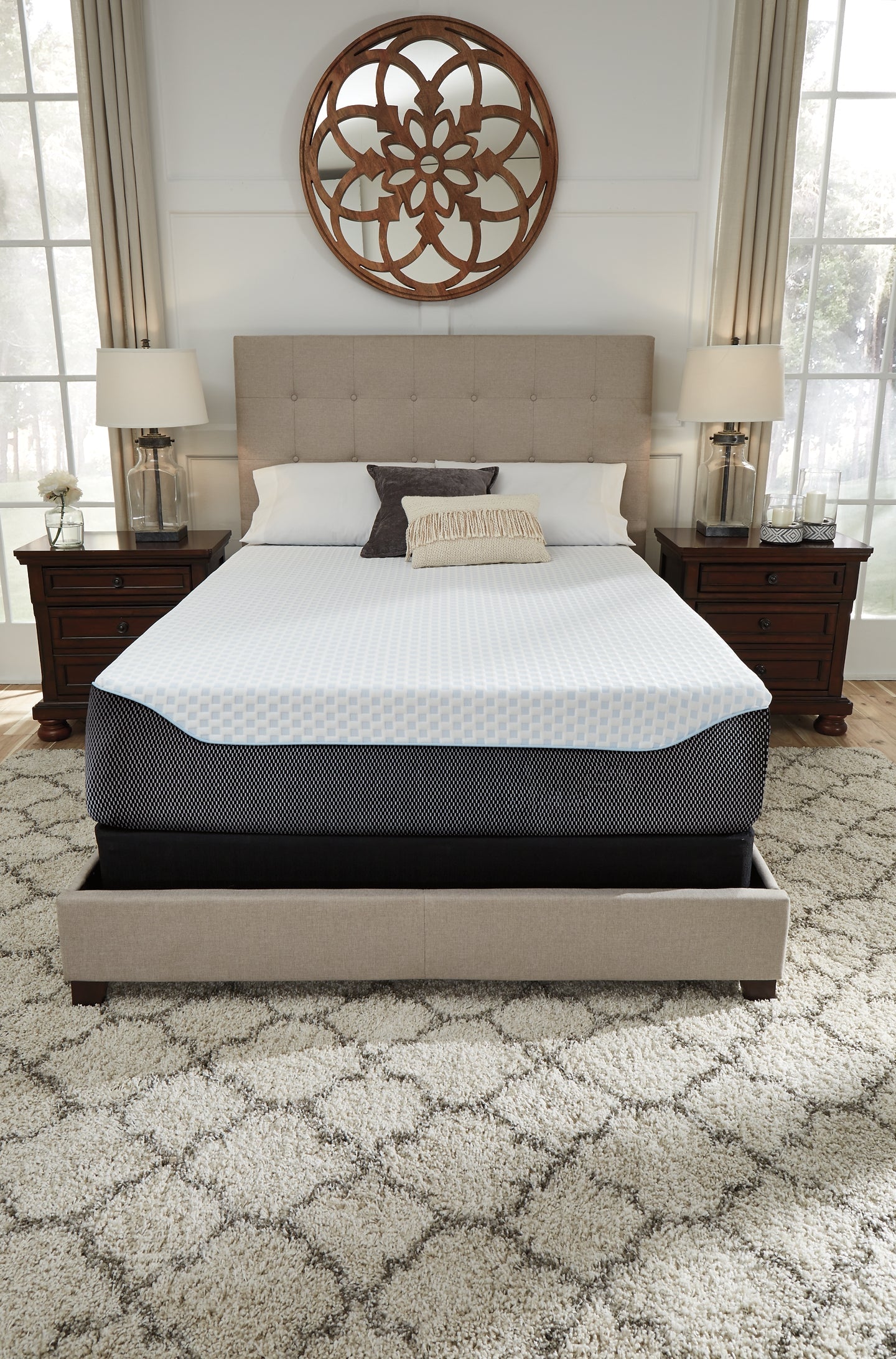 Ashley Express - 14 Inch Chime Elite Queen Mattress at Towne & Country Furniture (AL) furniture, home furniture, home decor, sofa, bedding