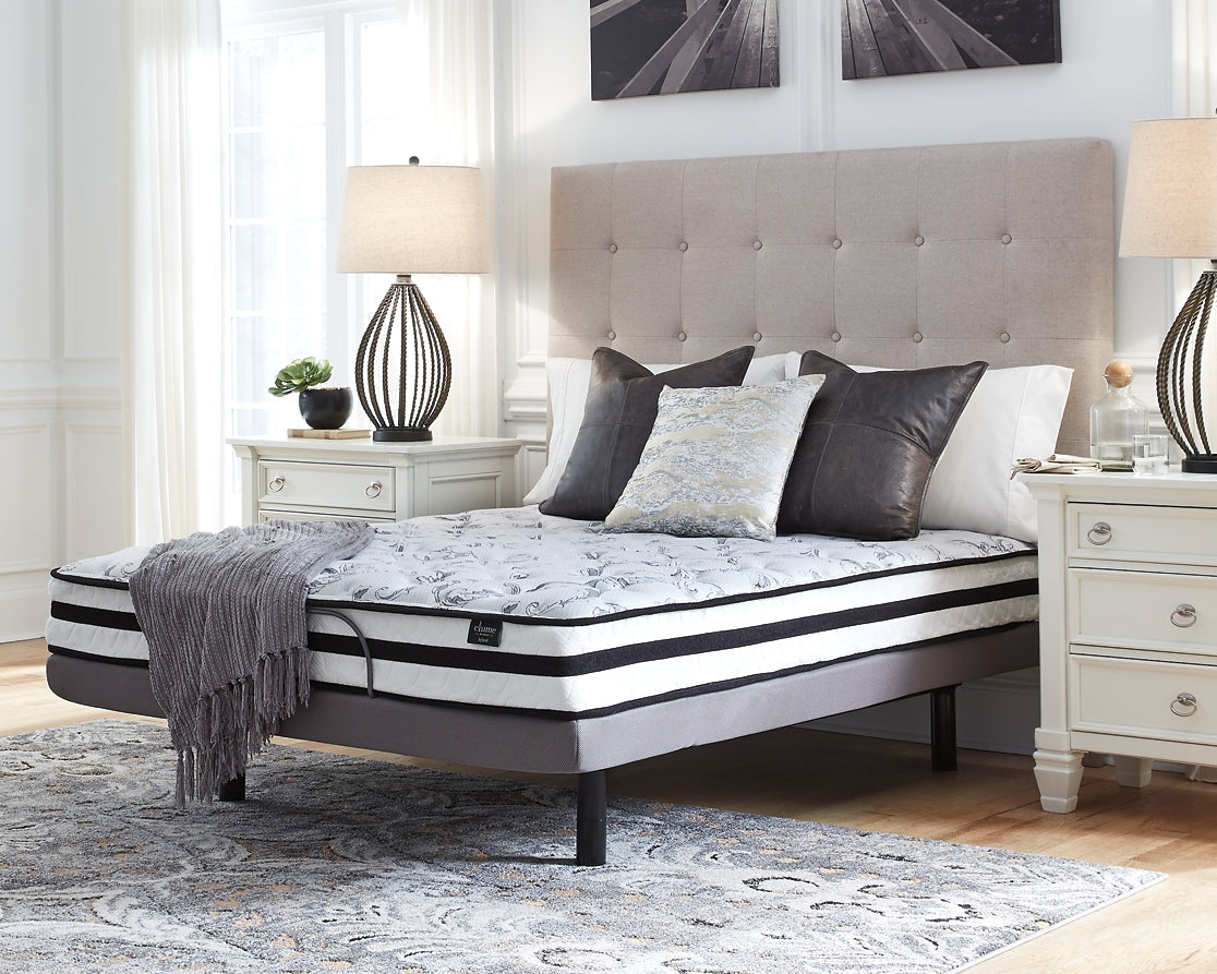 Ashley Express - 8 Inch Chime Innerspring  Mattress at Towne & Country Furniture (AL) furniture, home furniture, home decor, sofa, bedding