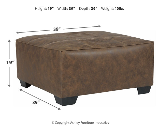 Ashley Express - Abalone Oversized Accent Ottoman at Towne & Country Furniture (AL) furniture, home furniture, home decor, sofa, bedding