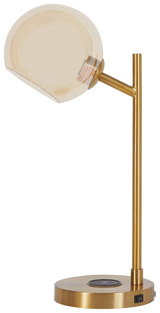 Ashley Express - Abanson Metal Desk Lamp (1/CN) at Towne & Country Furniture (AL) furniture, home furniture, home decor, sofa, bedding