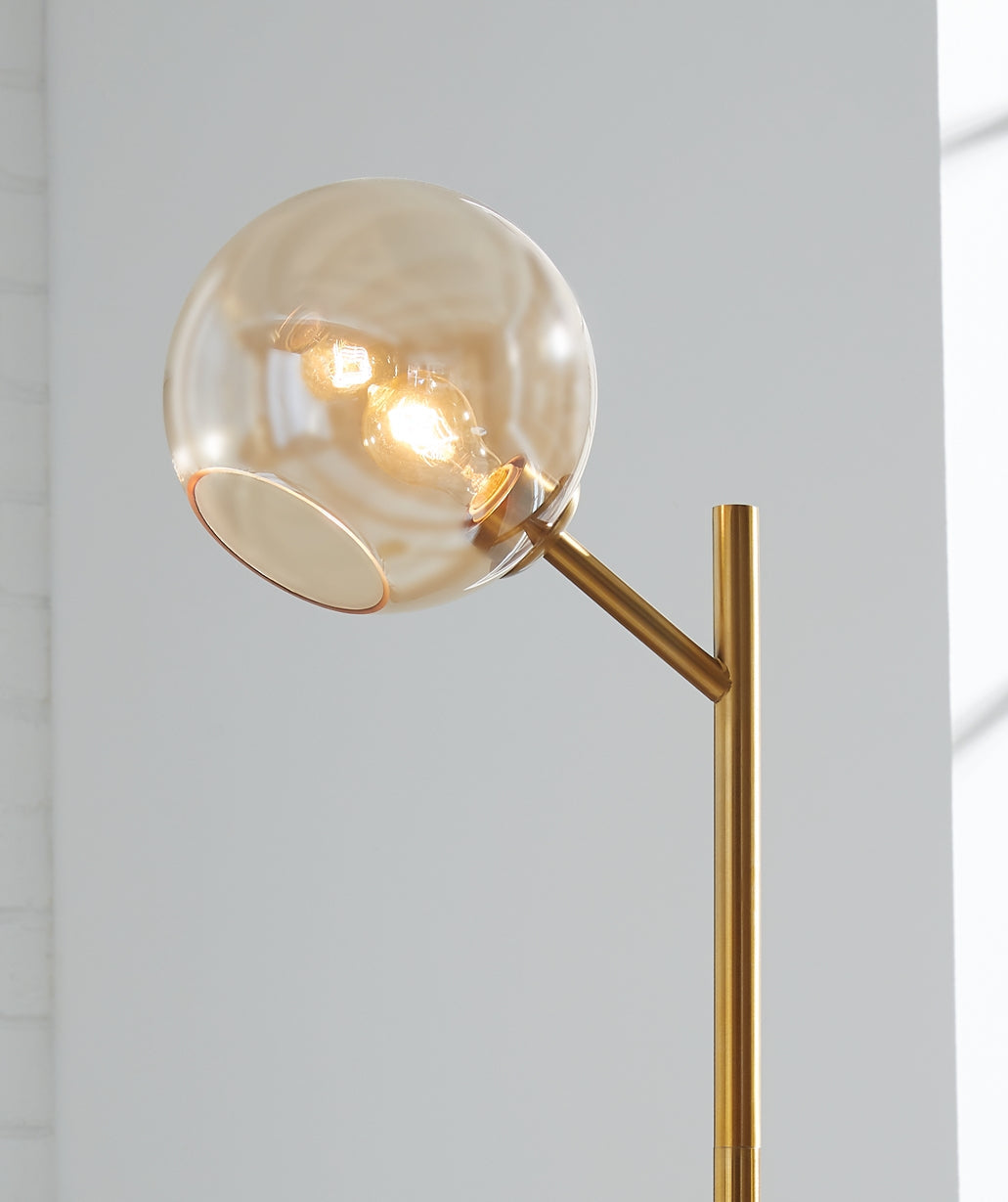Ashley Express - Abanson Metal Floor Lamp (1/CN) at Towne & Country Furniture (AL) furniture, home furniture, home decor, sofa, bedding
