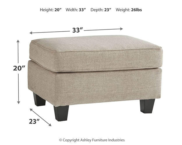 Ashley Express - Abney Ottoman at Towne & Country Furniture (AL) furniture, home furniture, home decor, sofa, bedding