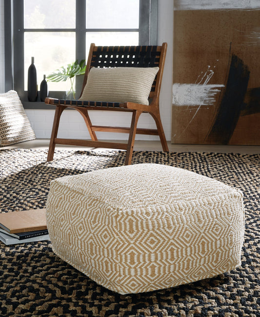 Ashley Express - Adamont Pouf at Towne & Country Furniture (AL) furniture, home furniture, home decor, sofa, bedding