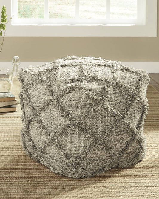 Ashley Express - Adelphie Pouf at Towne & Country Furniture (AL) furniture, home furniture, home decor, sofa, bedding