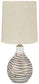 Ashley Express - Aleela Metal Table Lamp (1/CN) at Towne & Country Furniture (AL) furniture, home furniture, home decor, sofa, bedding