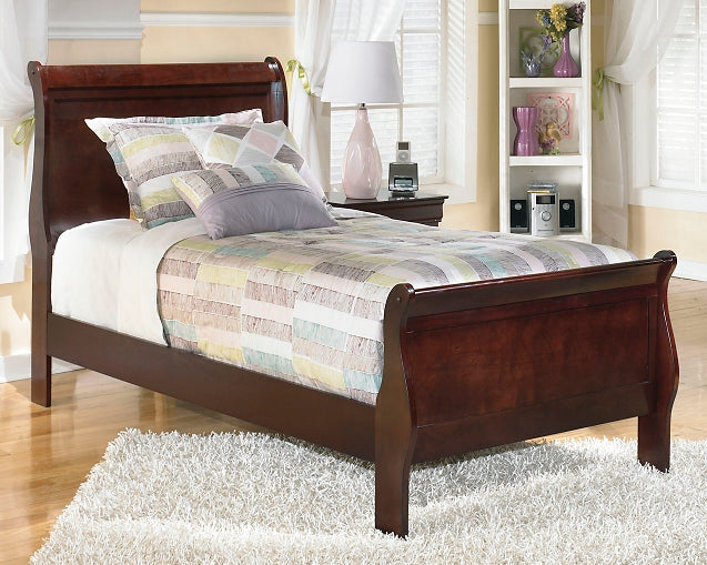 Ashley Express - Alisdair Twin Sleigh Bed with 2 Nightstands at Towne & Country Furniture (AL) furniture, home furniture, home decor, sofa, bedding