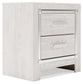 Ashley Express - Altyra Two Drawer Night Stand at Towne & Country Furniture (AL) furniture, home furniture, home decor, sofa, bedding