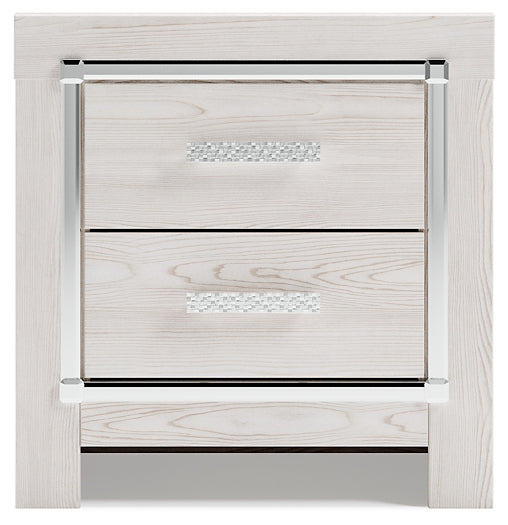 Ashley Express - Altyra Two Drawer Night Stand at Towne & Country Furniture (AL) furniture, home furniture, home decor, sofa, bedding