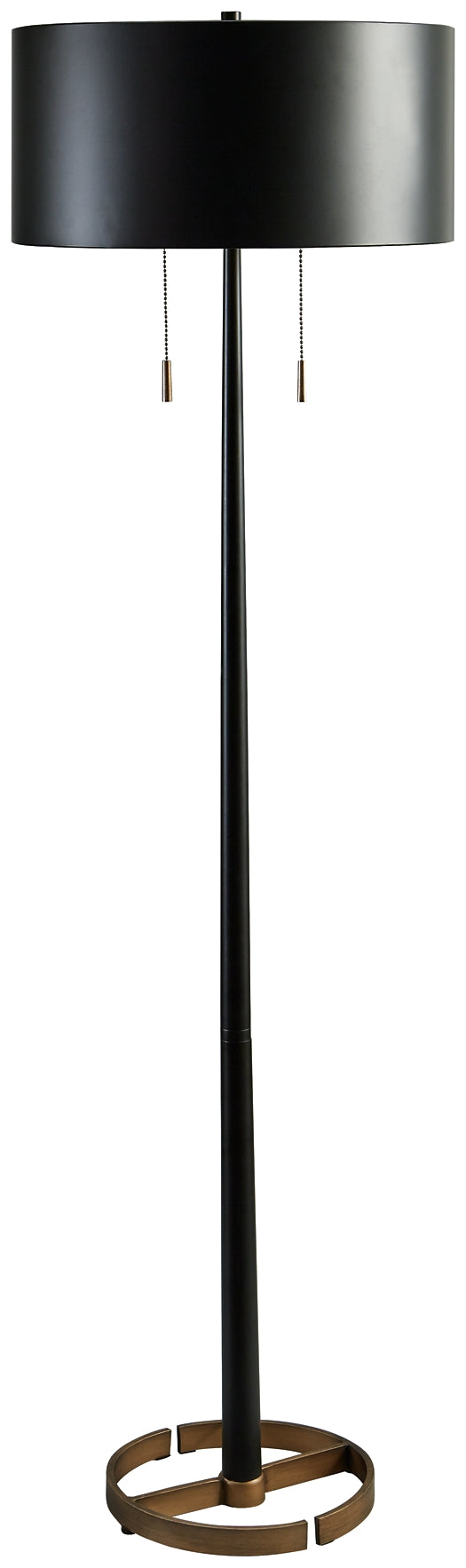 Ashley Express - Amadell Metal Floor Lamp (1/CN) at Towne & Country Furniture (AL) furniture, home furniture, home decor, sofa, bedding