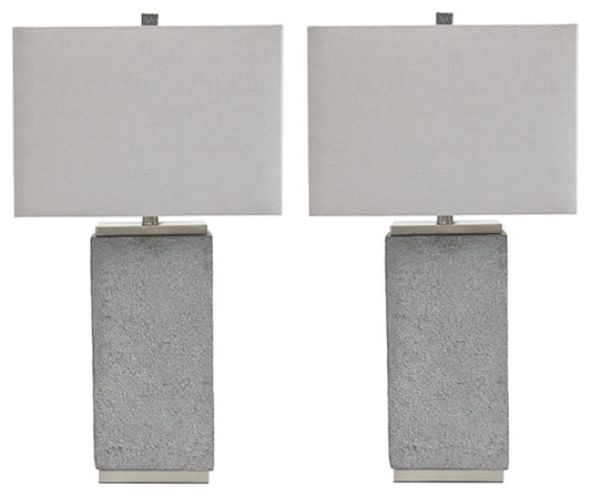 Ashley Express - Amergin Poly Table Lamp (2/CN) at Towne & Country Furniture (AL) furniture, home furniture, home decor, sofa, bedding