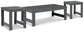 Ashley Express - Amora Outdoor Coffee Table with 2 End Tables at Towne & Country Furniture (AL) furniture, home furniture, home decor, sofa, bedding