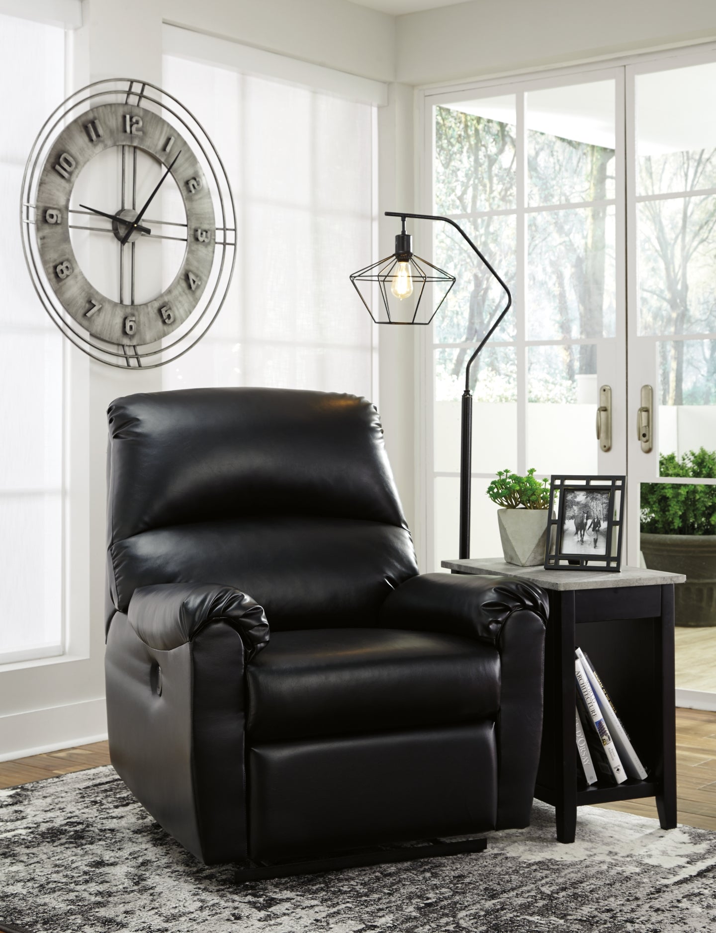 Ashley Express - Ana Sofia Wall Clock at Towne & Country Furniture (AL) furniture, home furniture, home decor, sofa, bedding