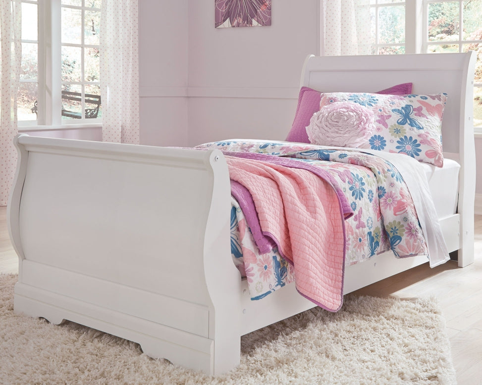 Ashley Express - Anarasia  Sleigh Bed at Towne & Country Furniture (AL) furniture, home furniture, home decor, sofa, bedding