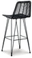 Ashley Express - Angentree Bar Height Bar Stool (Set of 2) at Towne & Country Furniture (AL) furniture, home furniture, home decor, sofa, bedding