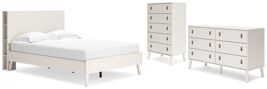 Ashley Express - Aprilyn Full Bookcase Bed with Dresser and Chest at Towne & Country Furniture (AL) furniture, home furniture, home decor, sofa, bedding