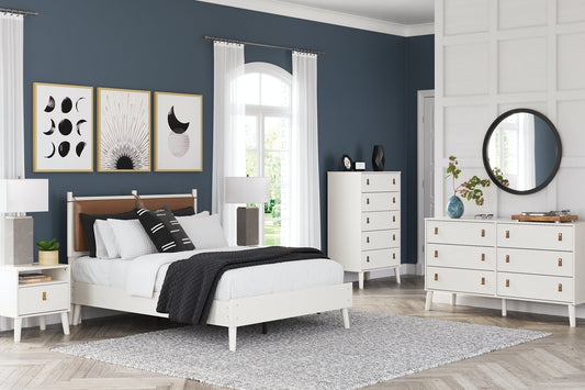 Ashley Express - Aprilyn Full Panel Bed with Dresser, Chest and 2 Nightstands at Towne & Country Furniture (AL) furniture, home furniture, home decor, sofa, bedding