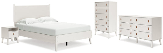Ashley Express - Aprilyn Full Panel Bed with Dresser, Chest and Nightstand at Towne & Country Furniture (AL) furniture, home furniture, home decor, sofa, bedding