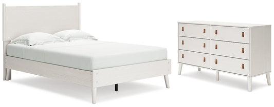 Ashley Express - Aprilyn Full Panel Bed with Dresser at Towne & Country Furniture (AL) furniture, home furniture, home decor, sofa, bedding
