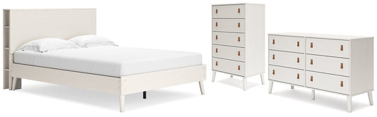 Ashley Express - Aprilyn Queen Bookcase Bed with Dresser and Chest at Towne & Country Furniture (AL) furniture, home furniture, home decor, sofa, bedding