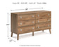 Ashley Express - Aprilyn Queen Canopy Bed with Dresser at Towne & Country Furniture (AL) furniture, home furniture, home decor, sofa, bedding
